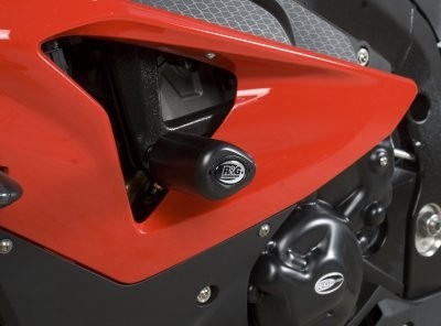 Aero padací chrániče R&G Racing pro motocykly BMW S1000RR (´12), bílé